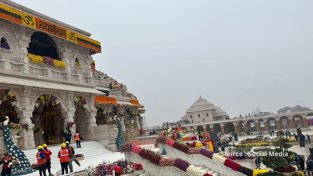 अयोध्या राम मंदिर का उद्घाटन: आज मंदिर की 'प्राण-प्रतिष्ठा' अनुष्ठान का पूरा शेड्यूल